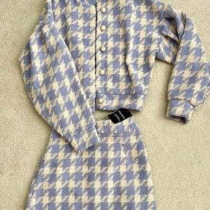 Storets Lori Houndstooth 2 Piece Set